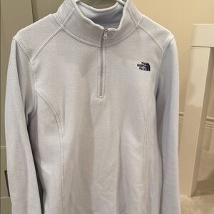 The North Face Light blue Fleece Pullover
